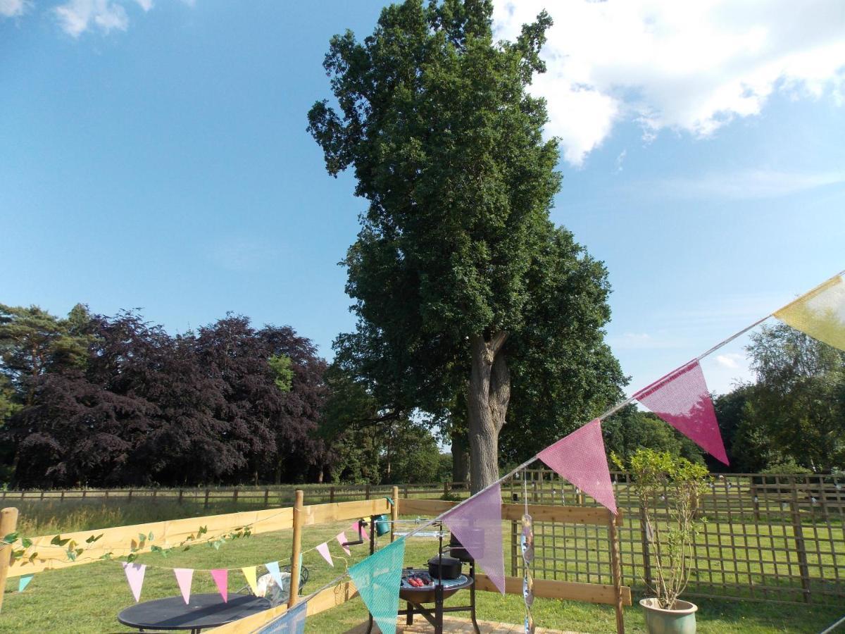 Hope Cottage Bell Tent Retreat Ashbourne  Eksteriør bilde