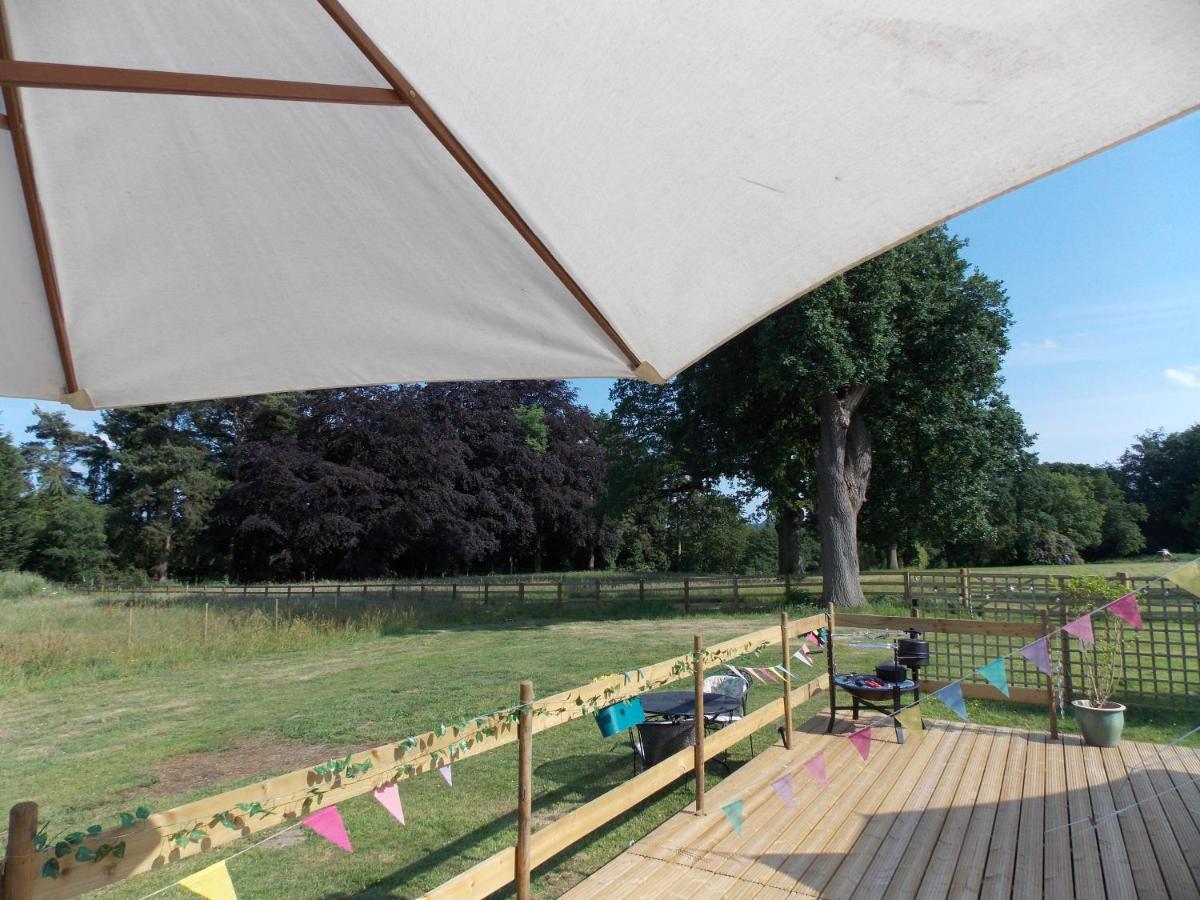 Hope Cottage Bell Tent Retreat Ashbourne  Eksteriør bilde